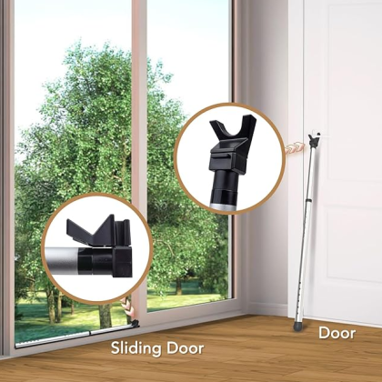 2-IN-1 Door Security Bar