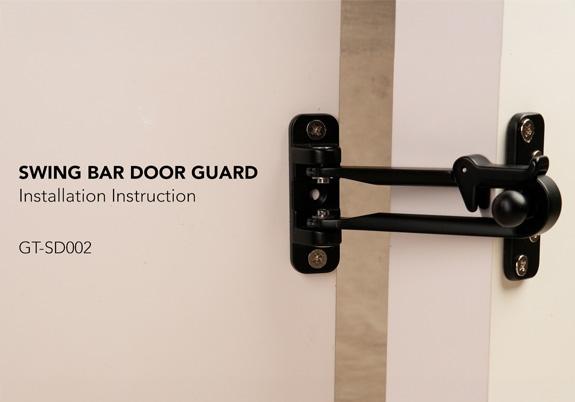 2025 New-in  Auto-lock Inswing Door Guard